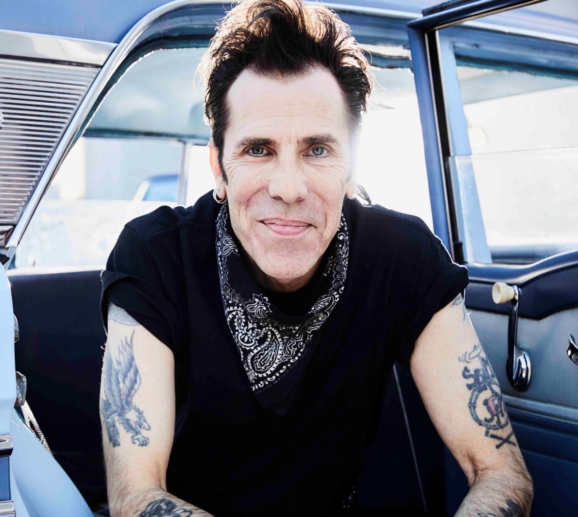 Stray Cats drummer, Slim Jim Phantom